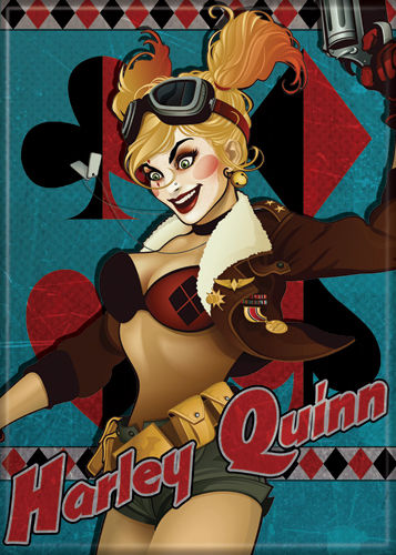 Harley Quinn magnet Refrigerator Magnets - DC Comics | Bombshells