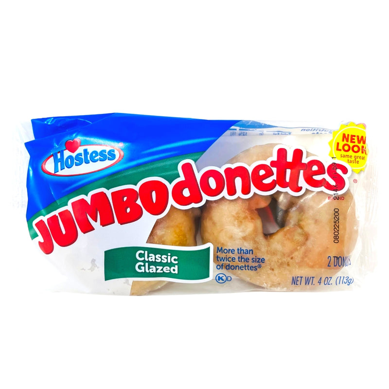 Hostess Jumbo Glazed Donettes - 4oz