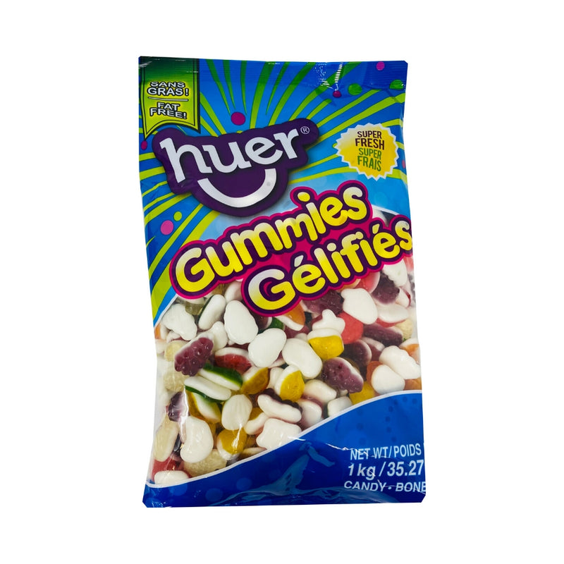 Huer Fruit Cocktail Gummy Candies 1kg-Bulk Candy