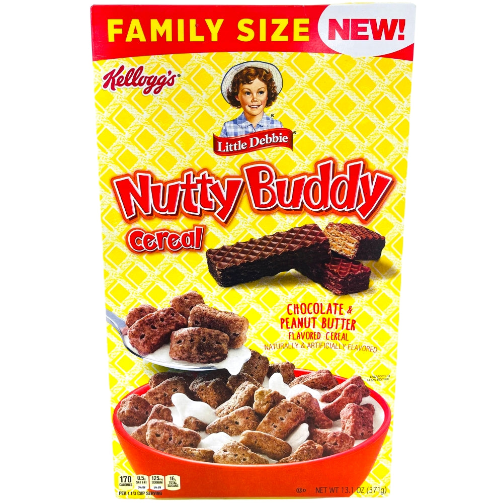 Kellogg's Nutty Buddy Family Size Cereal Candy Funhouse Candy