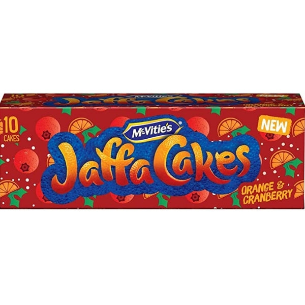 holiday flavour Jaffa Cakes Orange & Cranberry!