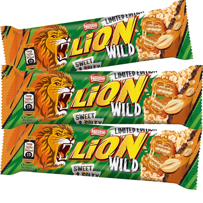 Nestle Lion Bar Wild Sweet & Salty Peanut - 30g