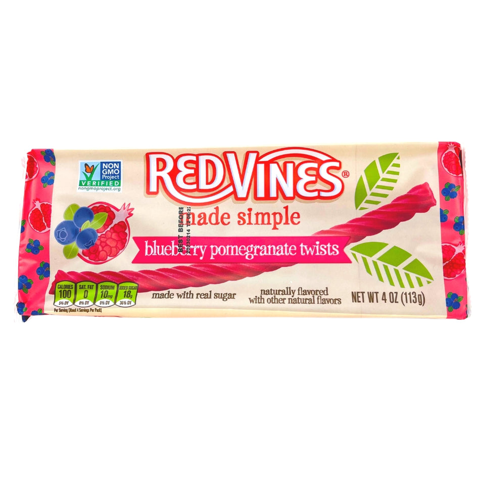 Red Vines Blueberry Pomegranate Twists 113g