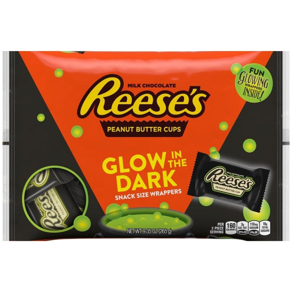 Reese's Peanut Butter Cups Glow in the Dark