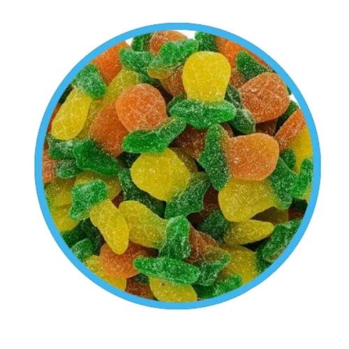 Vidal Sour Pineapple Ananas Gummies Vidal 1.4kg - 1960s Bulk Candy Buffet Colour_Assorted Era_1960s