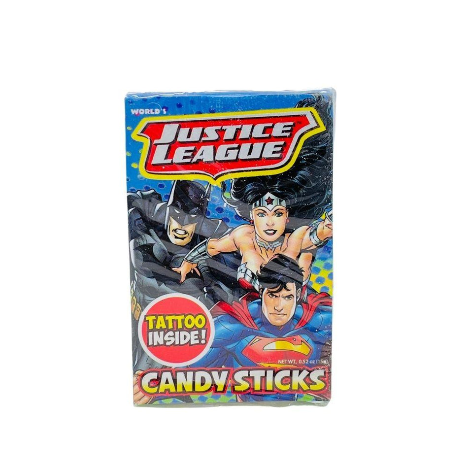 World's Justice League Candy Sticks - 15g