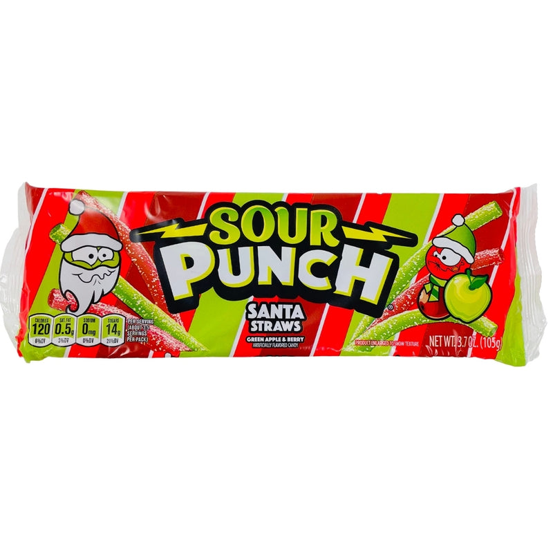Sour Punch Santa Straws 3.7oz