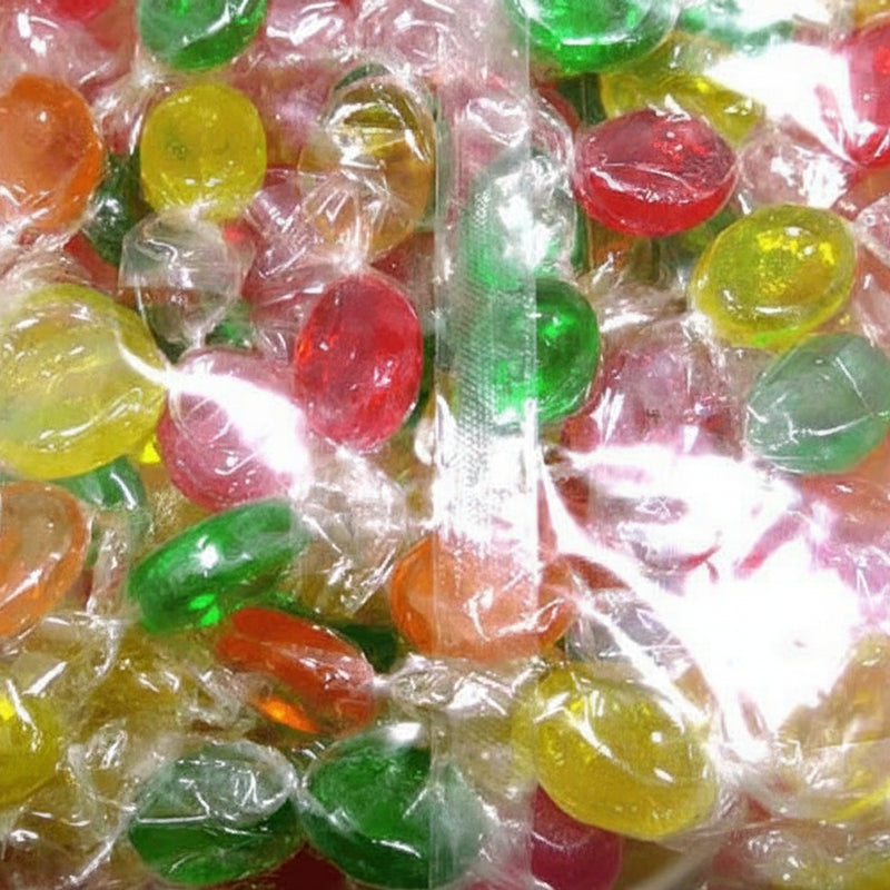 Assorted Clear Fruits Hard Candy Exclusive Candy 2kg - Bulk Candy Buffet Colour_Assorted fruit hard candy