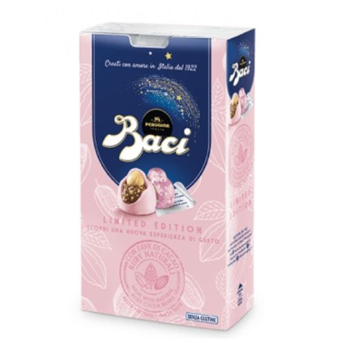Christmas Baci Made with Natural Ruby Cocoa Beans-150 g