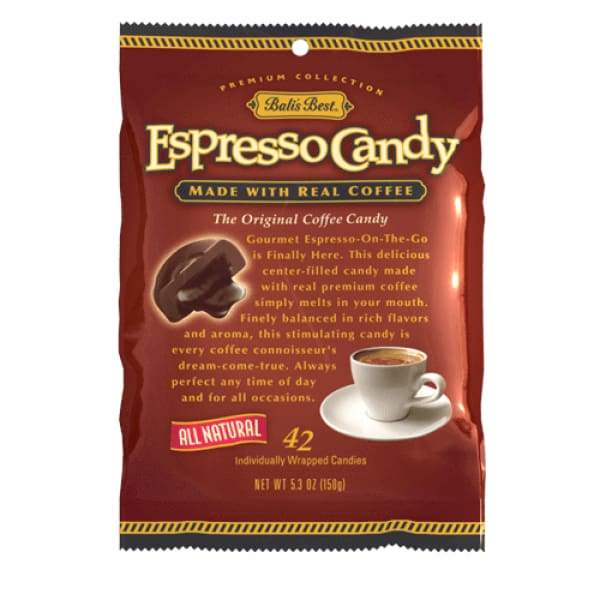 Balis Best Espresso Candy Fusion Gourmet 0.2kg - 2000s Balis Era_2000s Hard Candy Peg Bag