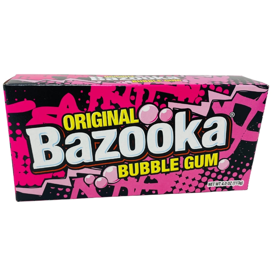 Bazooka Pink Bubble Gum Theater Pack - 4oz