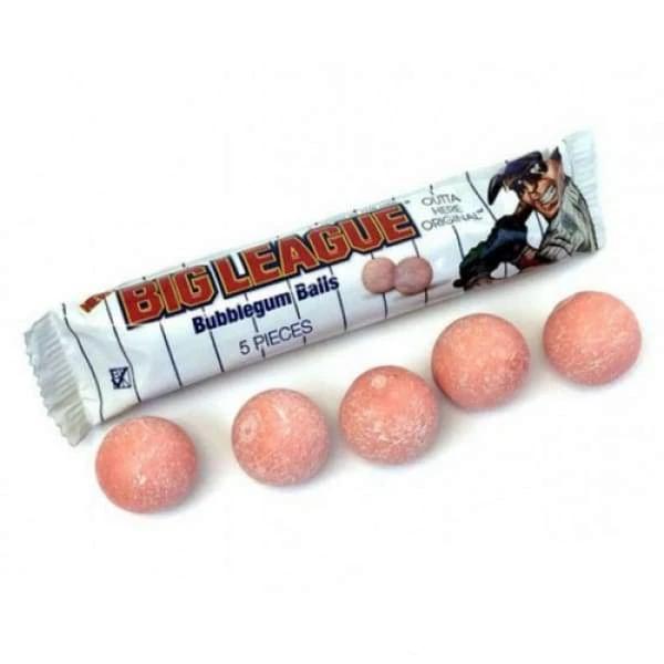 Big League Bubble Gum Balls-Outta Here Original Ford Gum & Machine Company 50g - 2000s Big League Chew Bubble Gum Era_2000s Gum