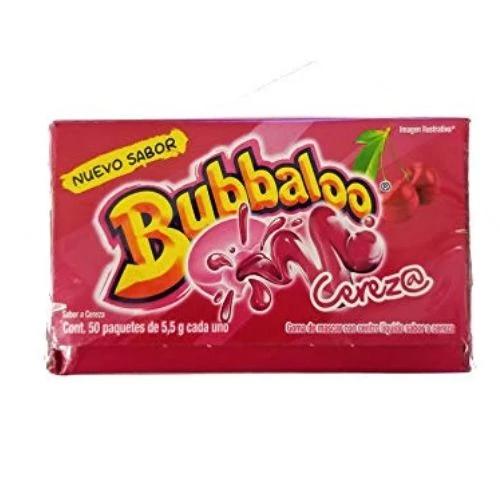 Bubbaloo Liquid Filled Bubblegum Cherry - 275g | Candy Funhouse – Candy ...