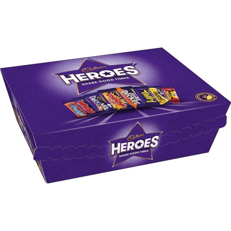 Cadbury Heroes Pouch Cadbury 76g - Cadbury Christmas candy canada fudge eclair wispa dairy milk crunchie bits dinky decker twirl caramel creme egg twisted