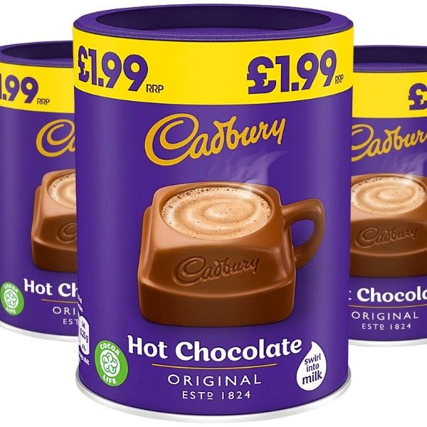 Cadbury UK Original Hot Chocolate Beverage - 250g