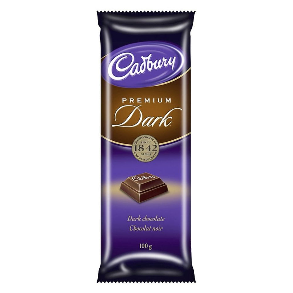 Cadbury Premium Dark Chocolate Bars - 100g Cadbury Canada