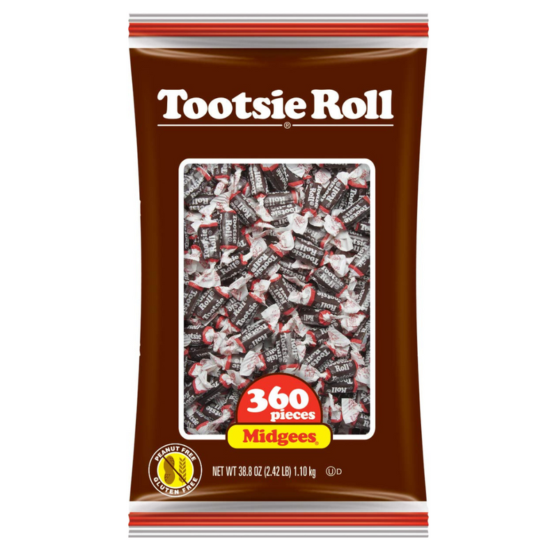 Tootsie Roll Midgees Candy - 360 Pieces