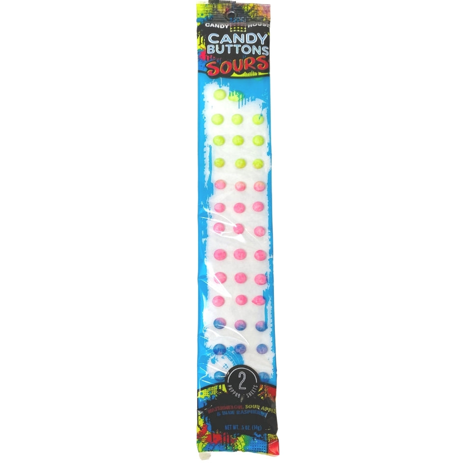 Candy House SOUR Candy Buttons - .5oz