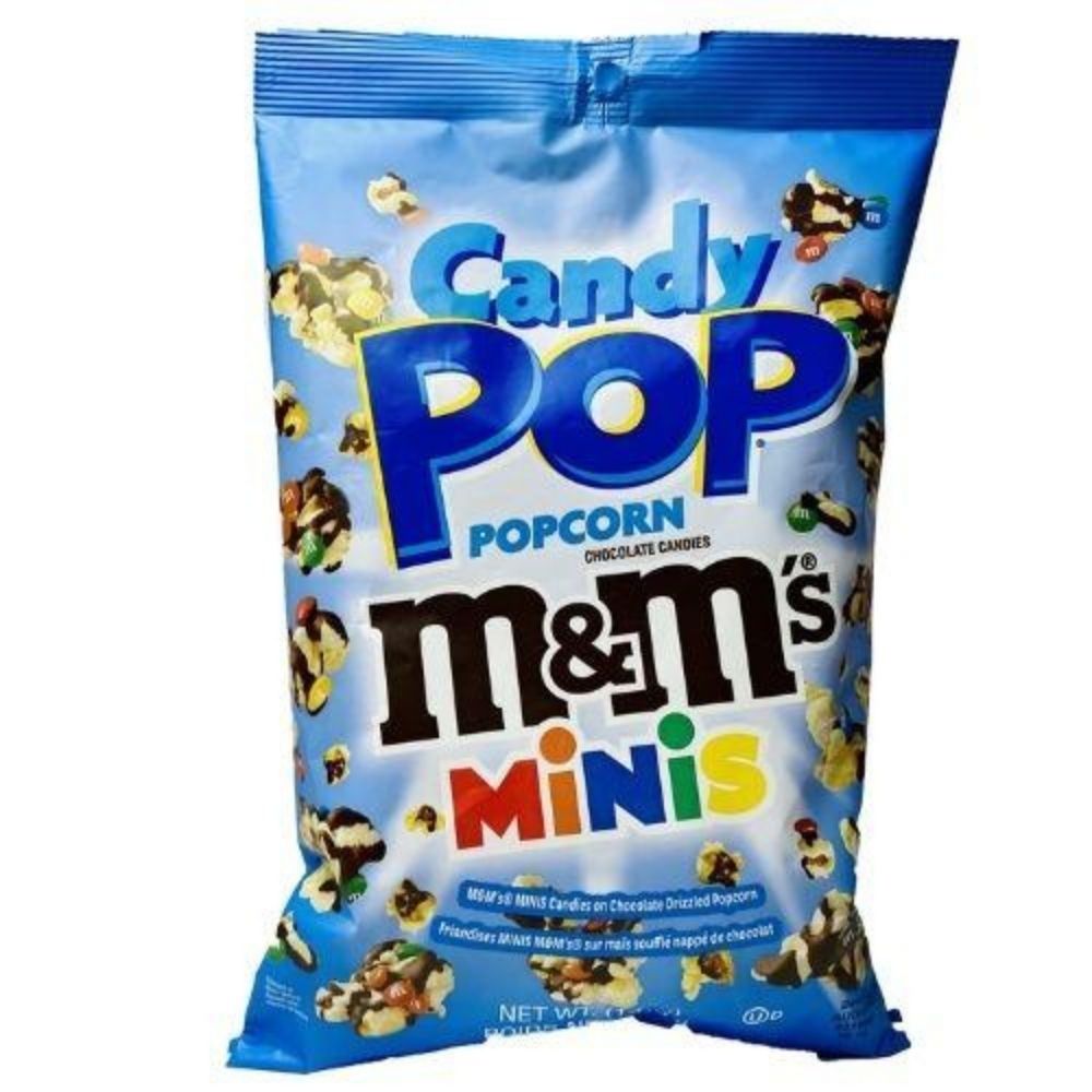 Candy Pop Popcorn with M&M's Minis 149g Candy Funhouse Candy