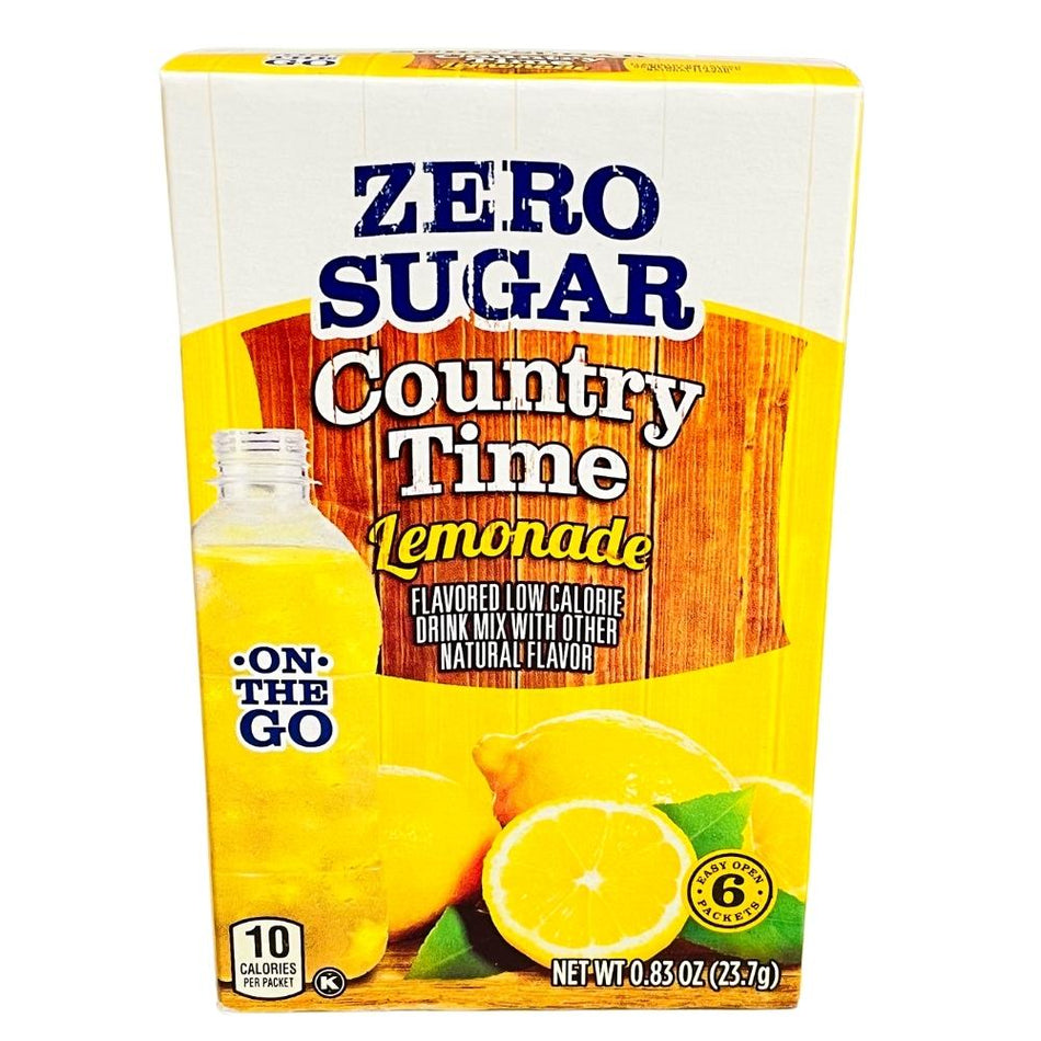 Country Time Zero Sugar Lemonade Singles to Go