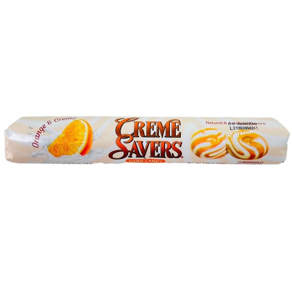 Creme Savers Rolls Orange & Creme Candy Funhouse Candy Funhouse CA