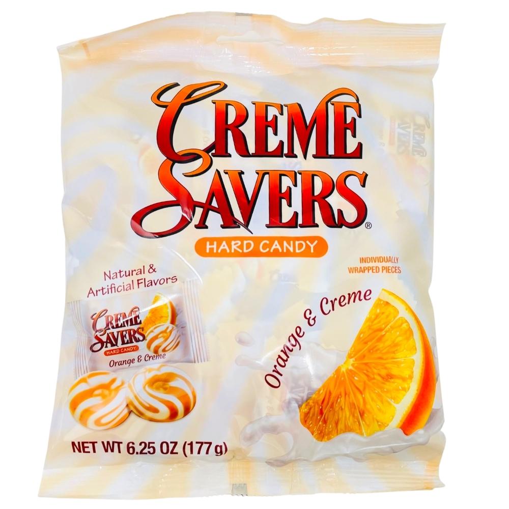 Creme Savers Orange 6.25oz Candy Funhouse Candy Funhouse CA