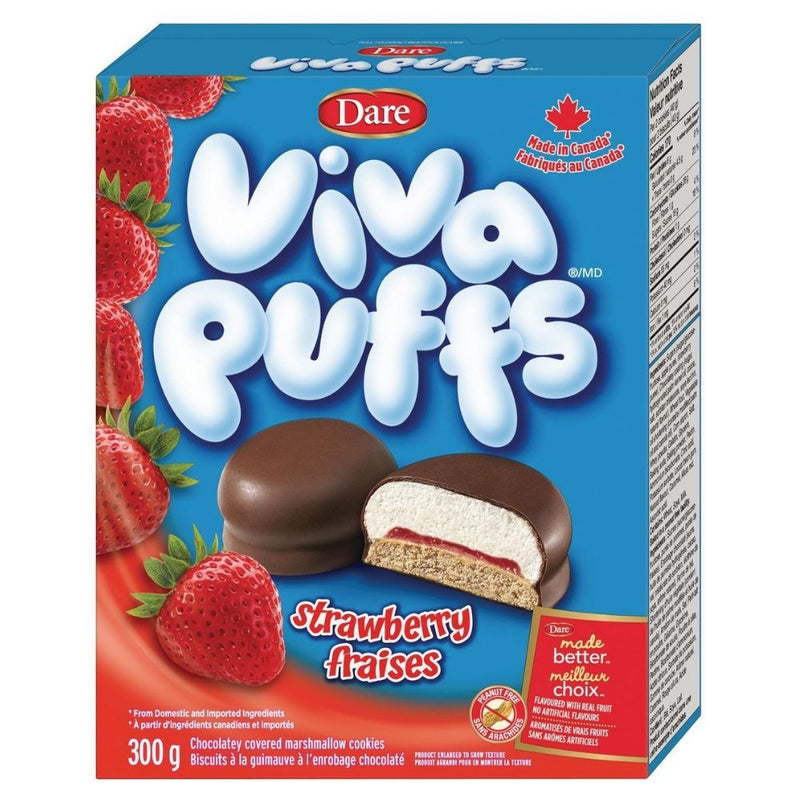 Dare Viva Puffs Raspberry - 300g