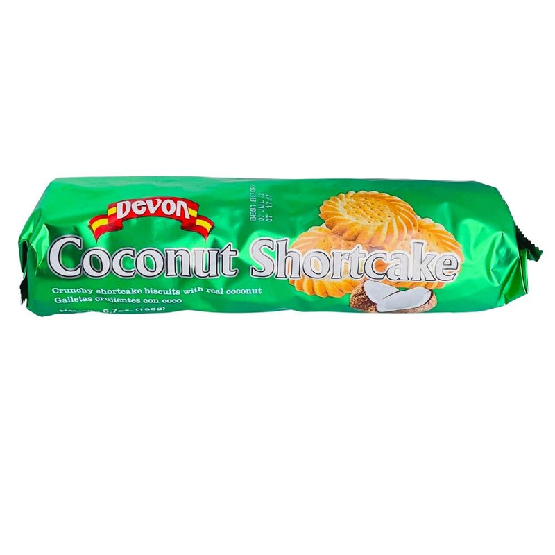 Devon Biscuits Roll Pack Coconut Shortcake - 190g (Trinidad)