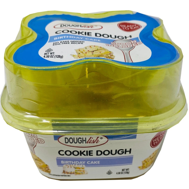 DOUGHlish Birthday Cake Cookie Dough - 4.5oz