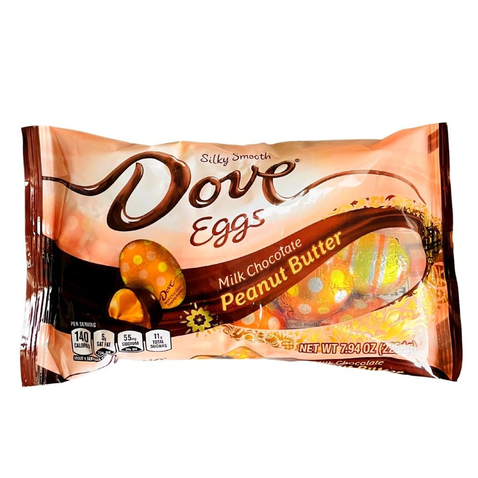 Easter Dove Milk Chocolate Peanut Butter Easter Eggs - 7.94oz