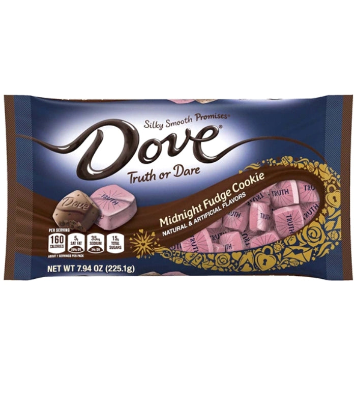 Dove Chocolate Midnight Fudge Cookie (225g) Candy Funhouse Candy