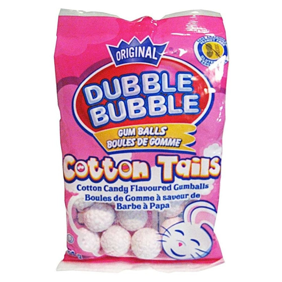 Dubble Bubble Cotton Tails  Cotton Candy Flavoured Gumballs