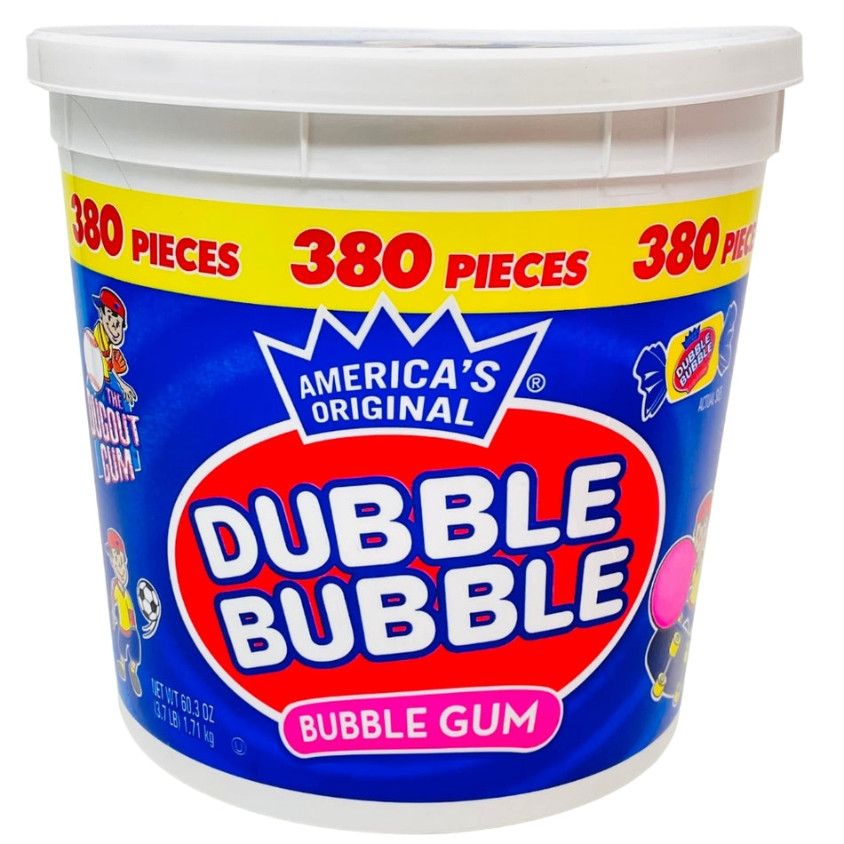 Dubble Bubble Original Tub 380pcs