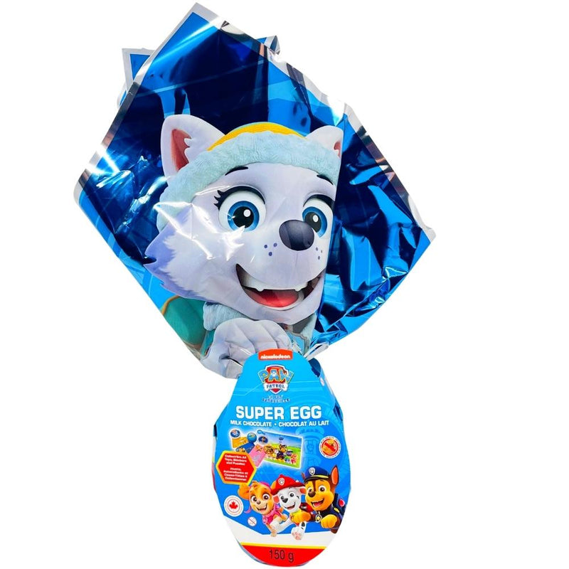 Paw Patrol Super Milk Chocolate Egg - 150g