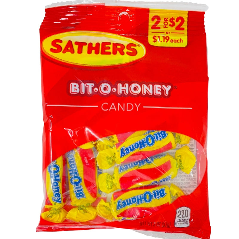 Bit-O-Honey Peg Bag 2oz
