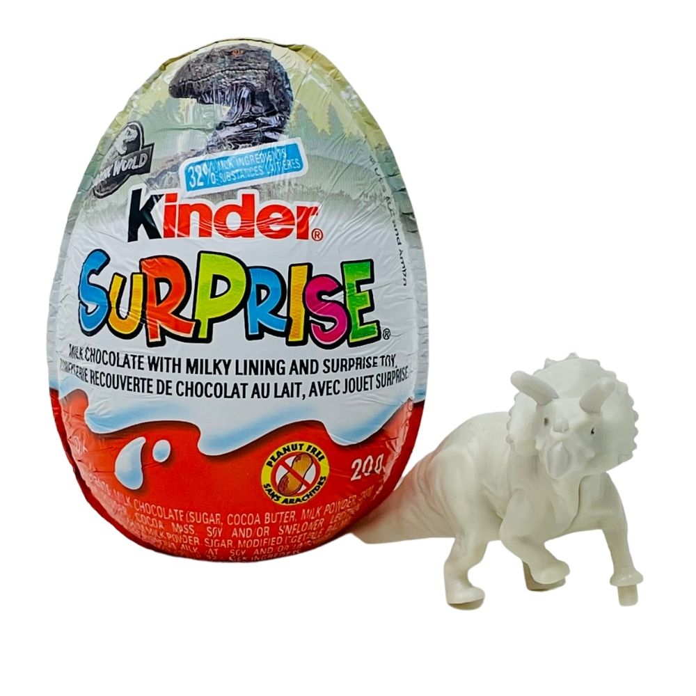 Kinder Surprise Egg Jurassic World 20g Candy Funhouse – Candy