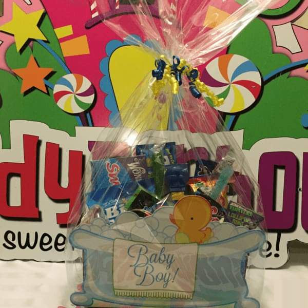 Gift Baskets-Baby Shower-Boy Candy Funhouse - Gift Basket