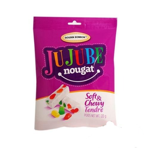 Golden Bonbon Jujube Nougat Bag-120 g