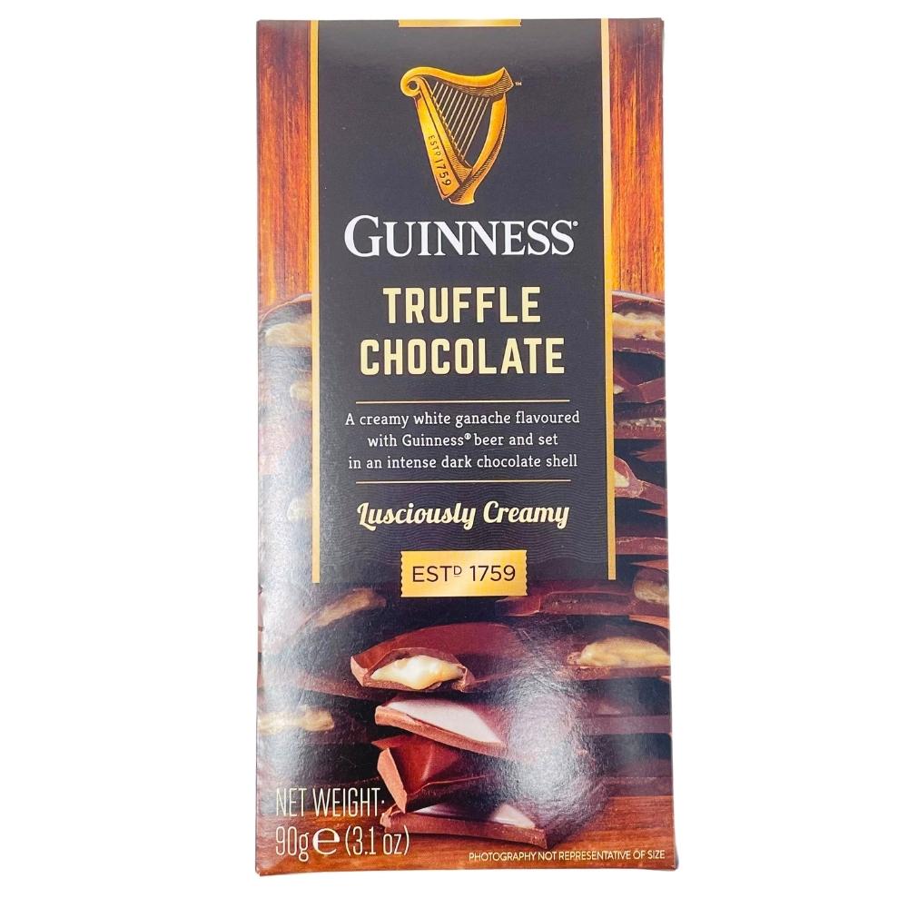 Guinness Truffle Chocolate Bar UK 90g Candy Funhouse Candy