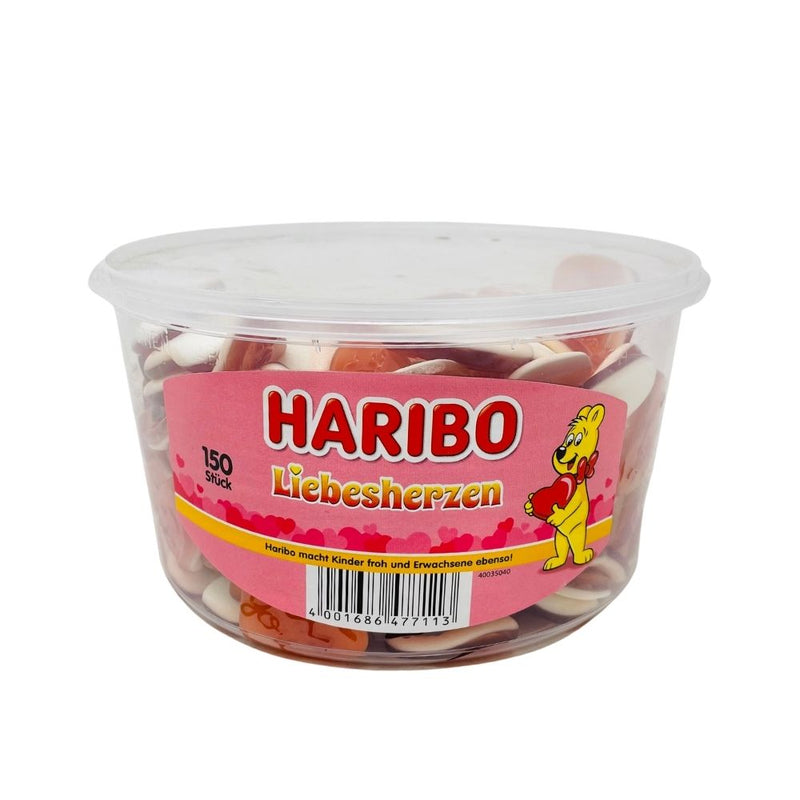 Haribo Liebesherzen Tub - 1.2kg