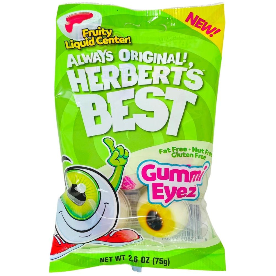 Herbert's Best Gummi Eyez - 2.6oz - Herbert’s Candy - Gummy Candy - Gummies