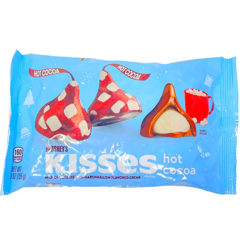 Christmas Hershey's Kisses Hot Cocoa 9oz - Hershey's Kisses Hot Cocoa - Hot Chocolate Flavour Kisses - Winter Warmth Treats - Holiday Chocolate Indulgence - Cozy Cocoa Moments - Festive Chocolate Delights - Hershey’s Chocolate