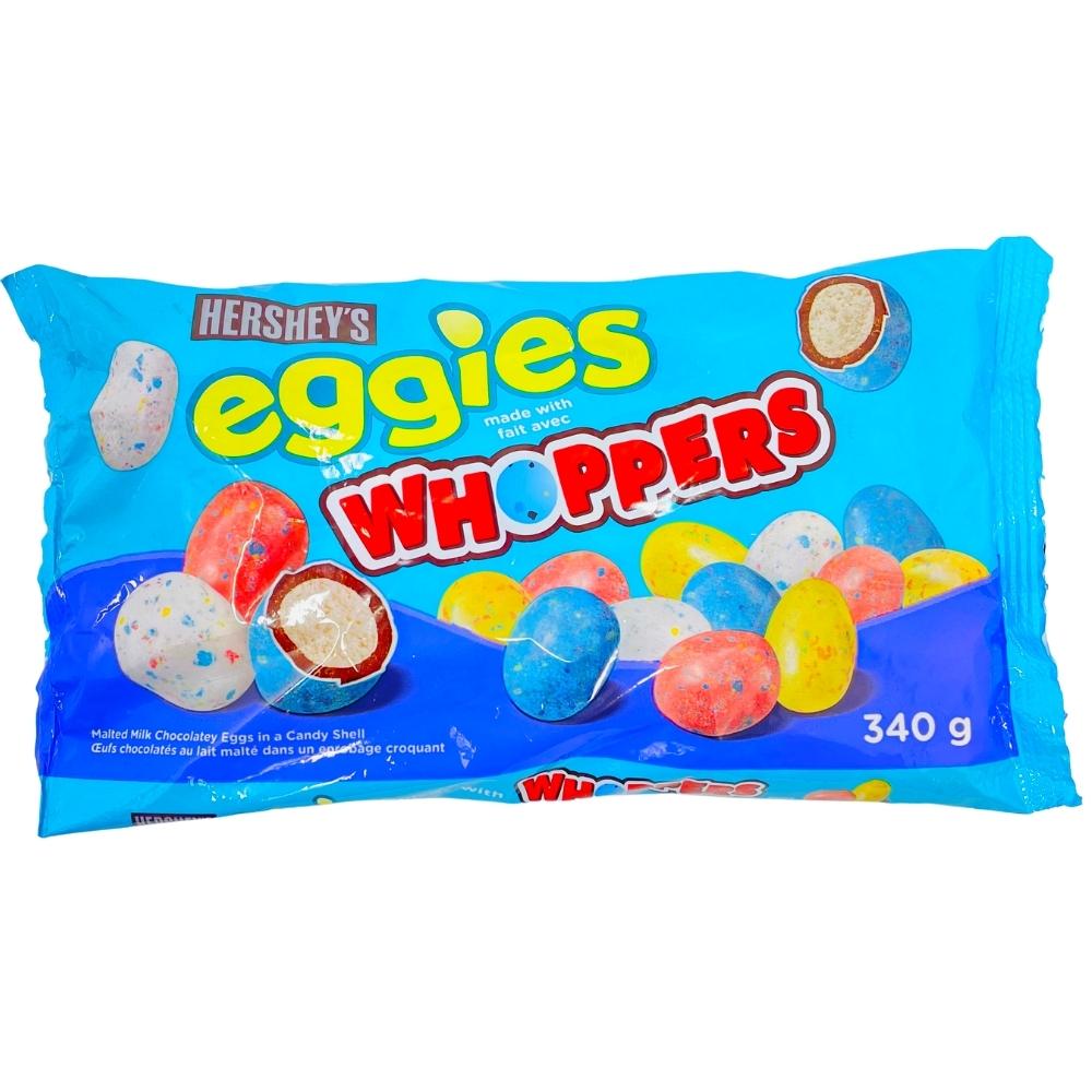 HERSHEY'S EGGIES with WHOPPERS Malted Milk Chocolate Candy Coated