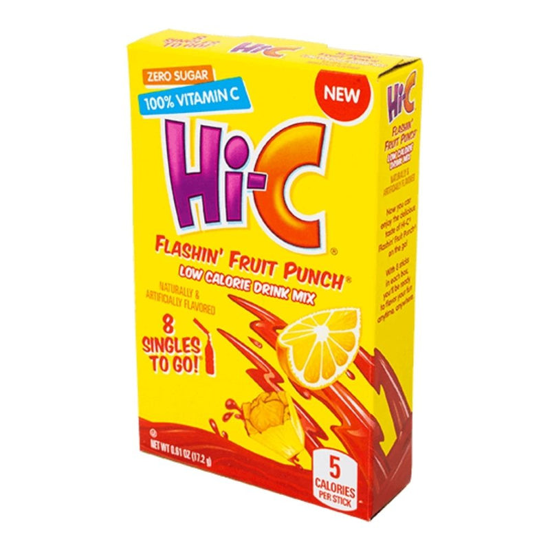 Hi-C Flashin' Fruit Punch Singles To Go