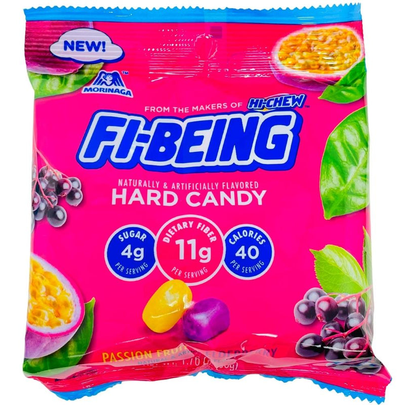 Hi-Chew Fl-Being Passion Fruit and Elderberry Hard Candy - 1.7oz