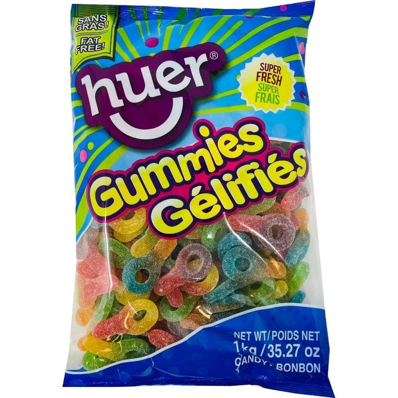 Huer Gummy Sour Suckers