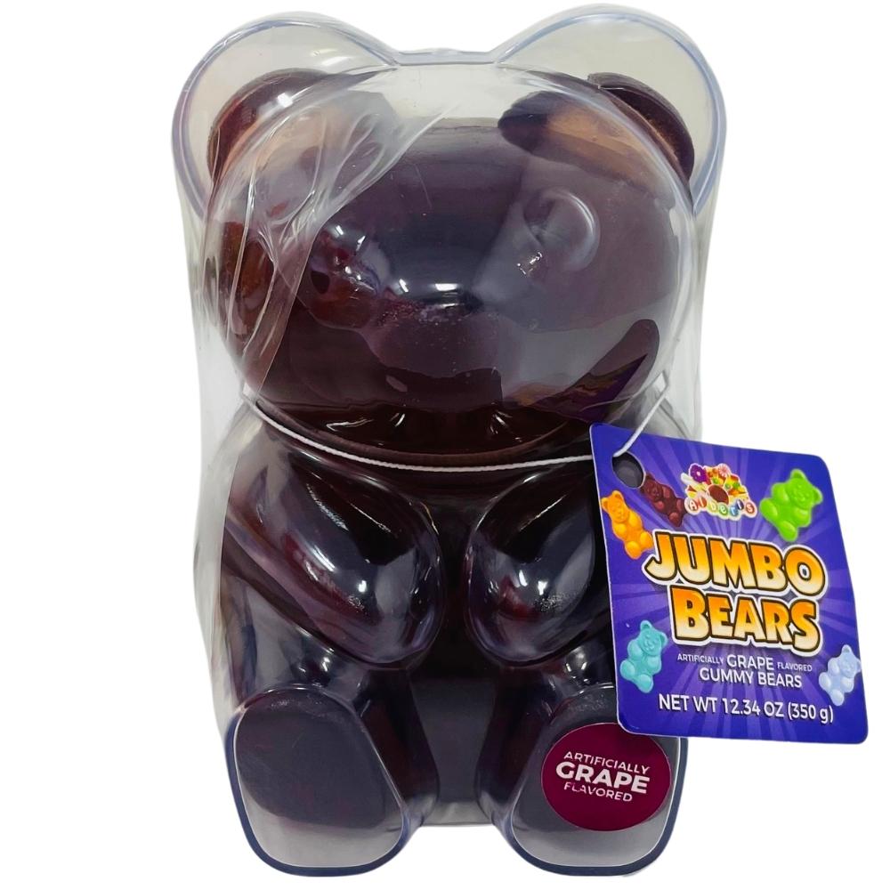 Grape Jumbo Gummy Bear Grape 12oz Candy Funhouse Candy Funhouse CA