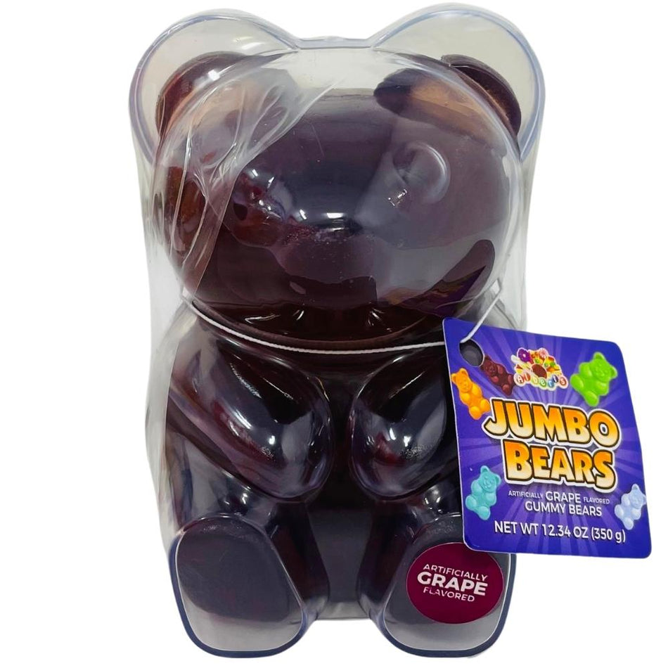 Jumbo Gummy Bear Grape - 12oz - Gummy - Gummy Candy - Grape Candy - Grape Gummy - Jumbo Gummy
