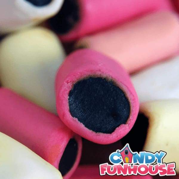 K&H Mounties Liquorice Kraepelien & Holm 1.2kg - 1900s Bulk Colour_Assorted Era_1900s Licorice