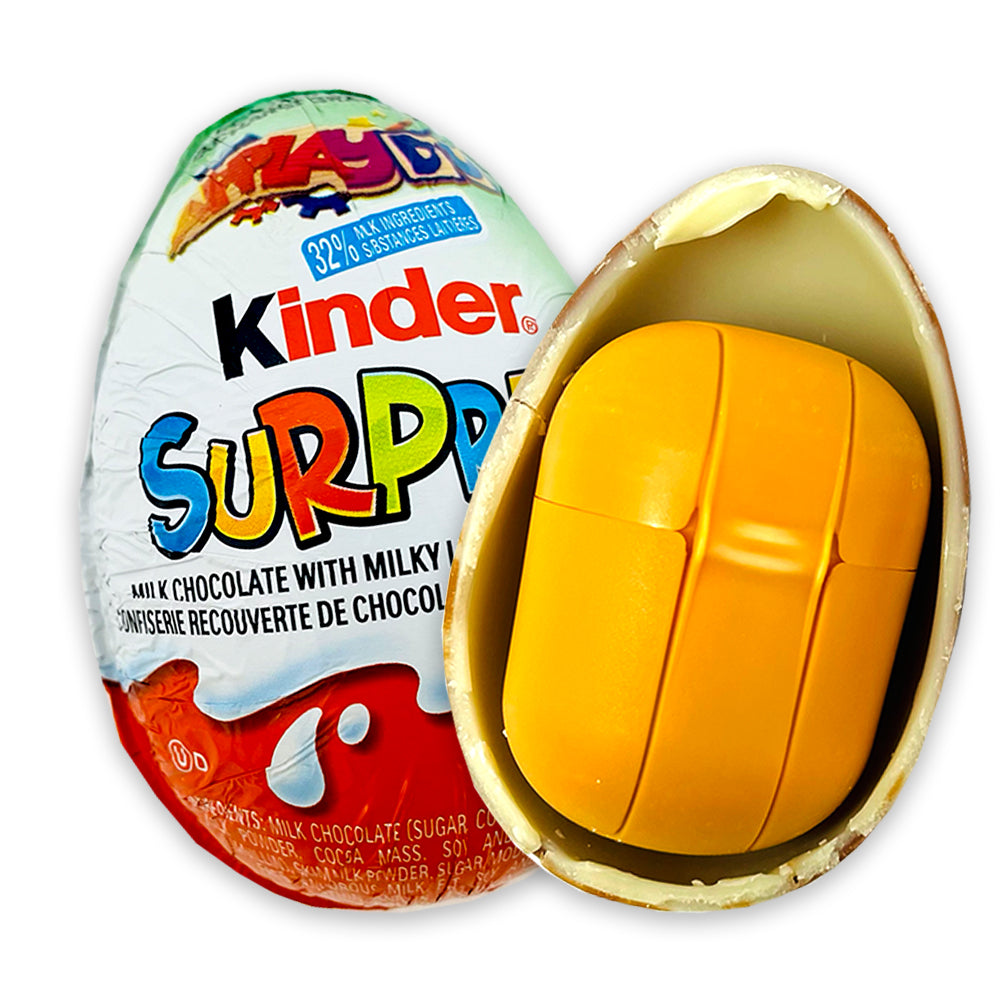 Kinder Surprise Chocolate Egg  Kinder Eggs – Candy Funhouse CA